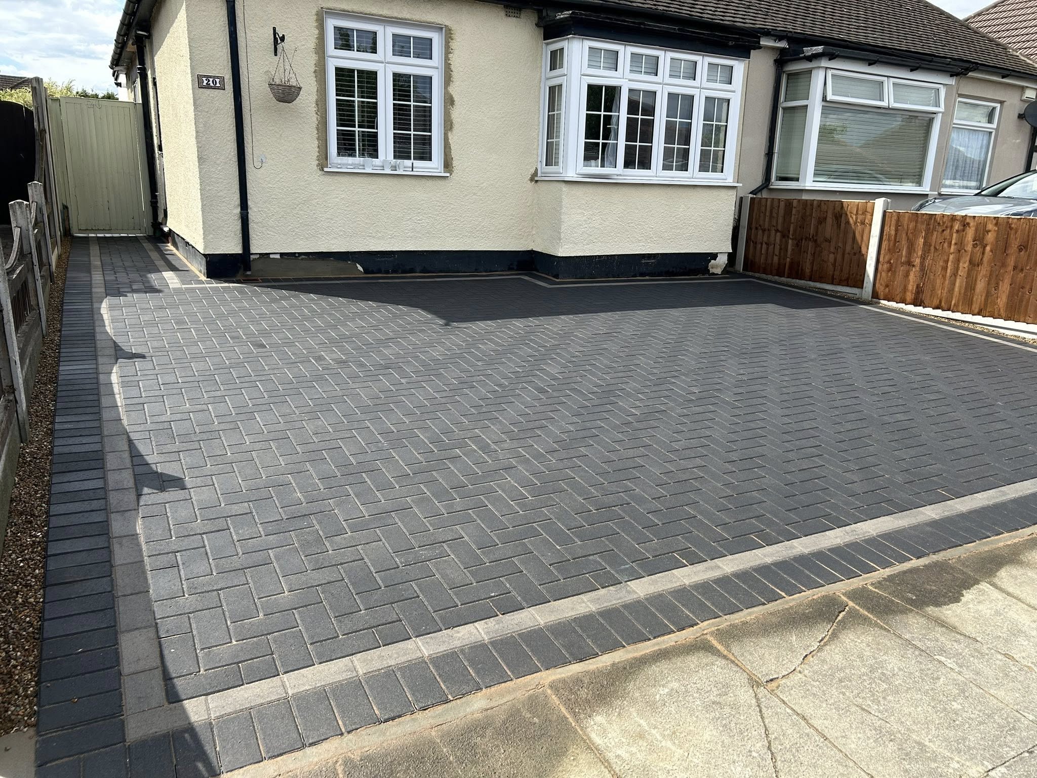 Block paving transformation in Jersey