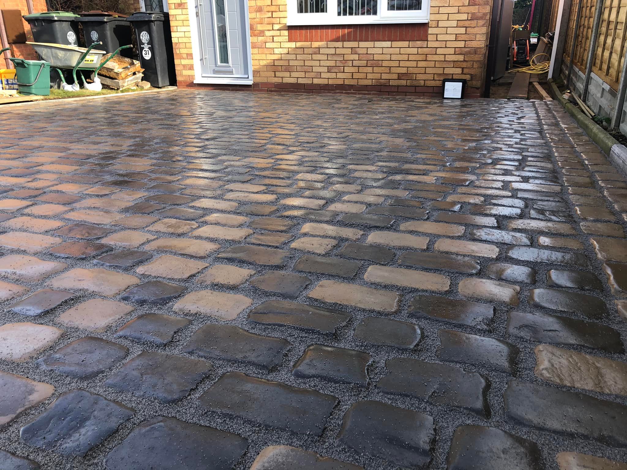 Driveway surfacing project