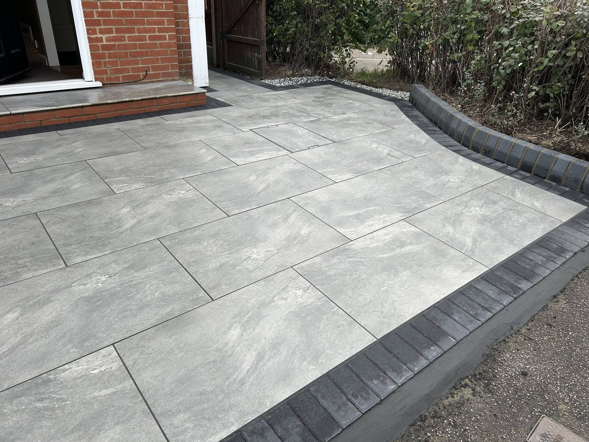 Porcelain patio Jersey