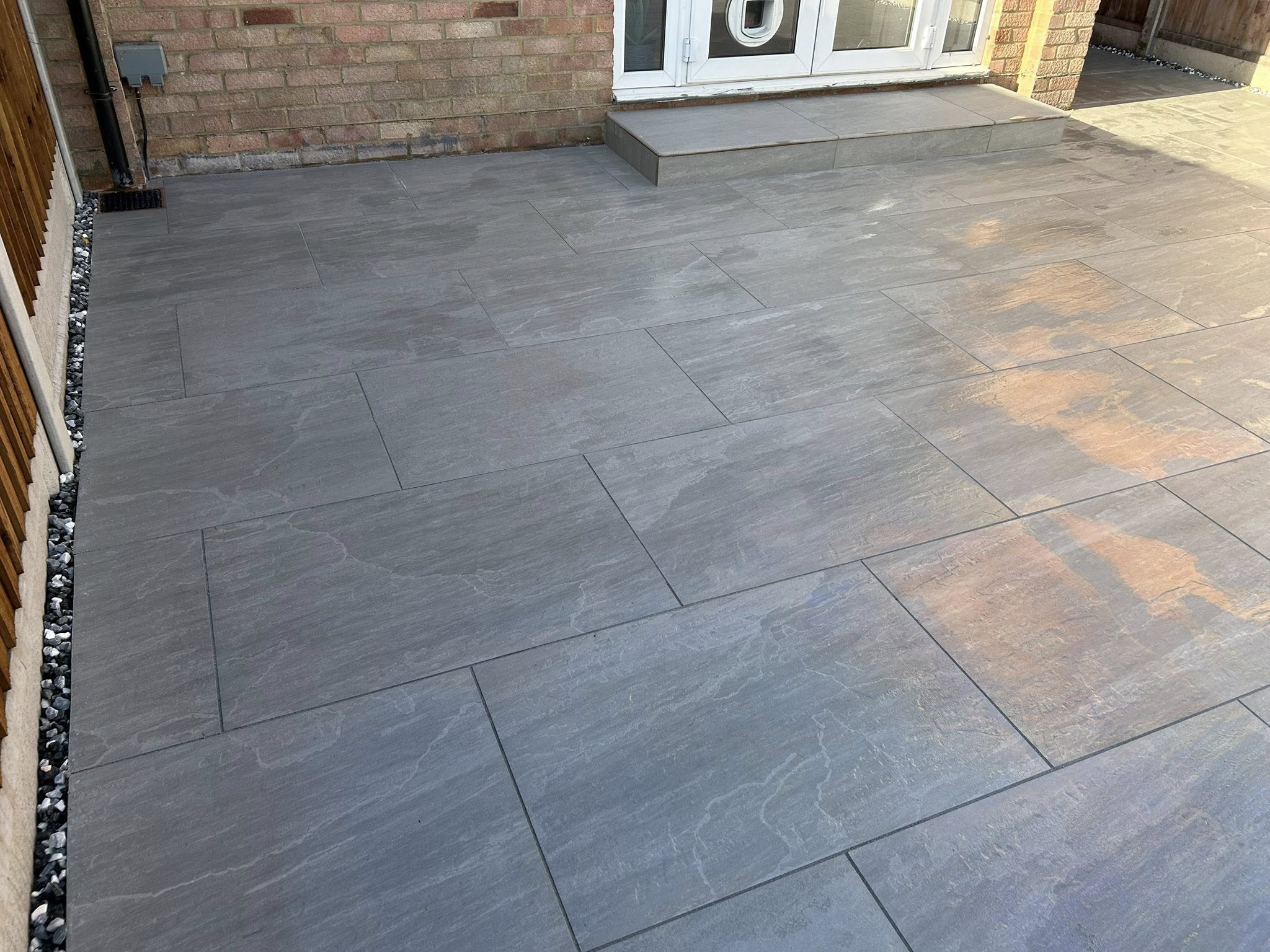Porcelain paving Jersey